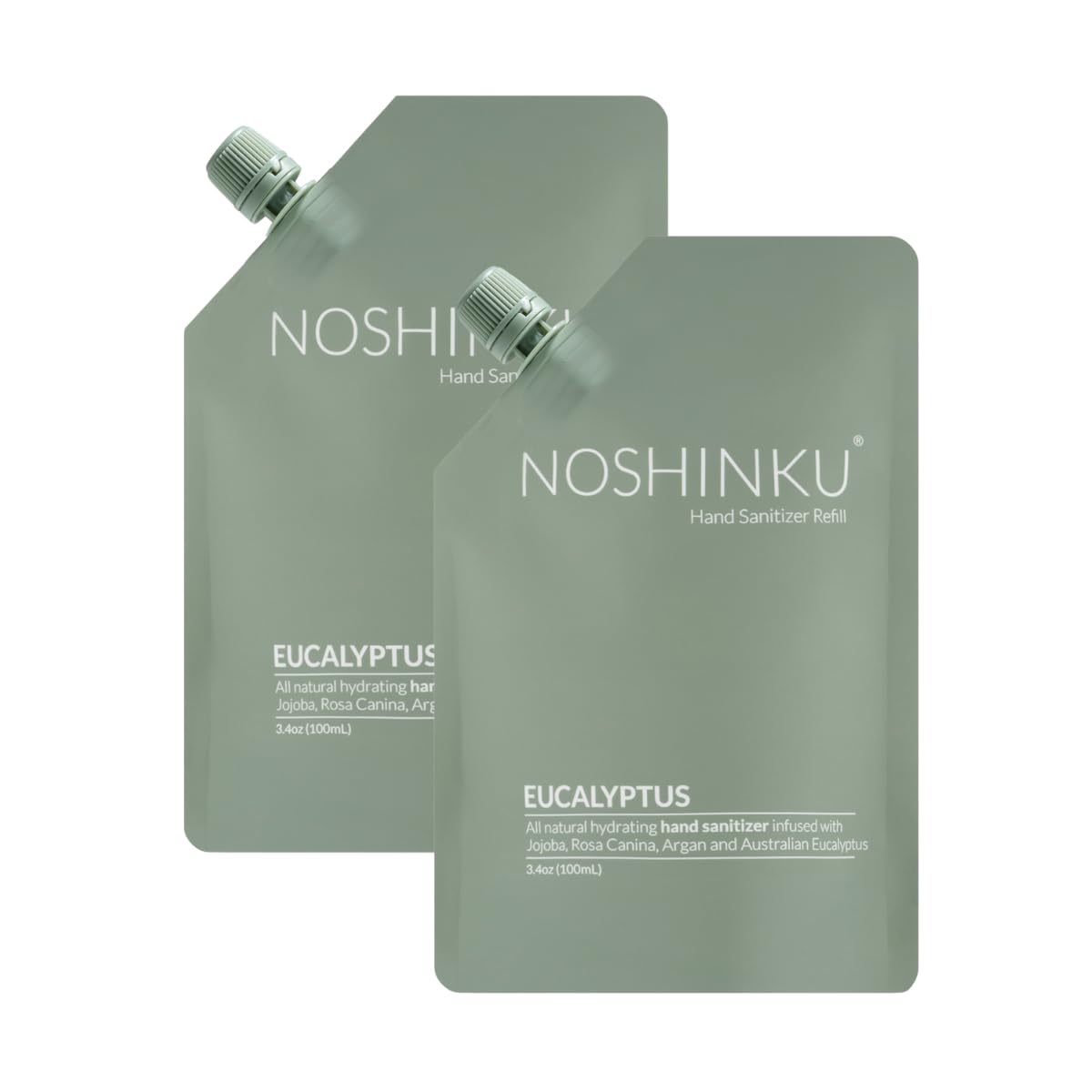 Noshinku sobre frente mostrando diseño y beneficio recarga ecológica