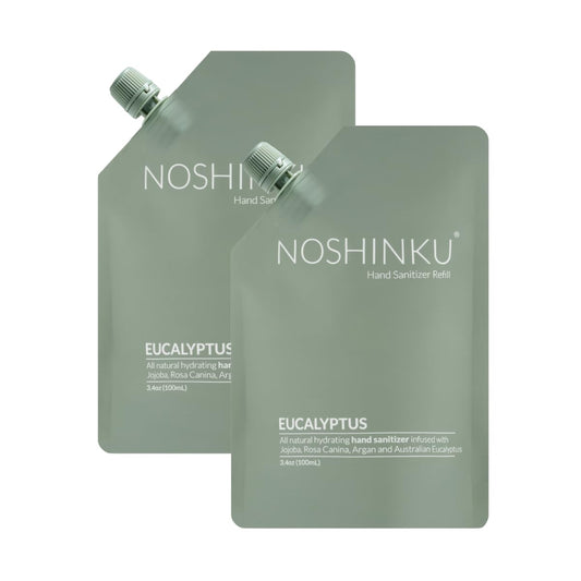 Noshinku sobre frente mostrando diseño y beneficio recarga ecológica