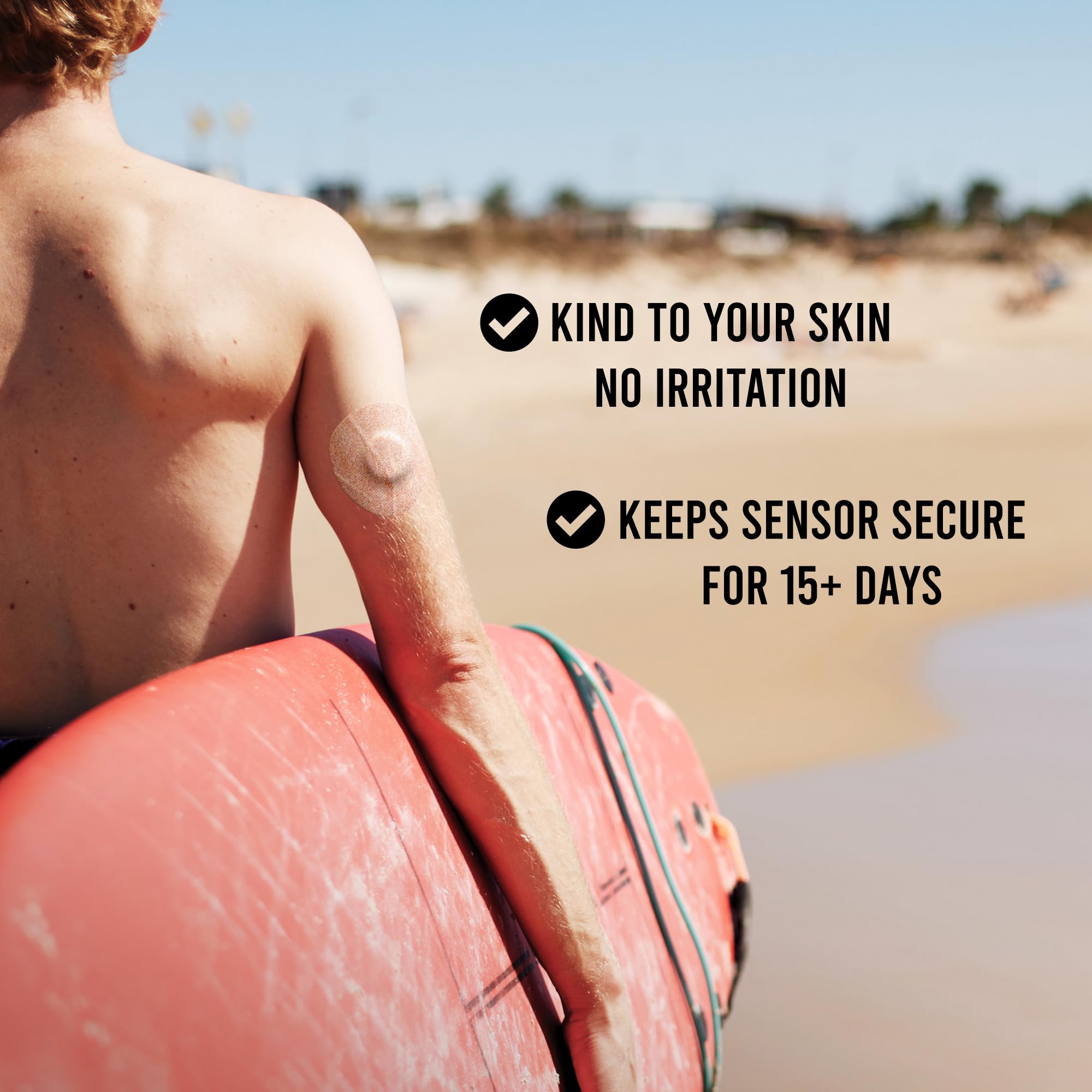 Not Just A Patch parche en sensor Freestyle Libre 3, colocación segura