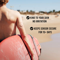 Not Just A Patch parche en sensor Freestyle Libre 3, colocación segura
