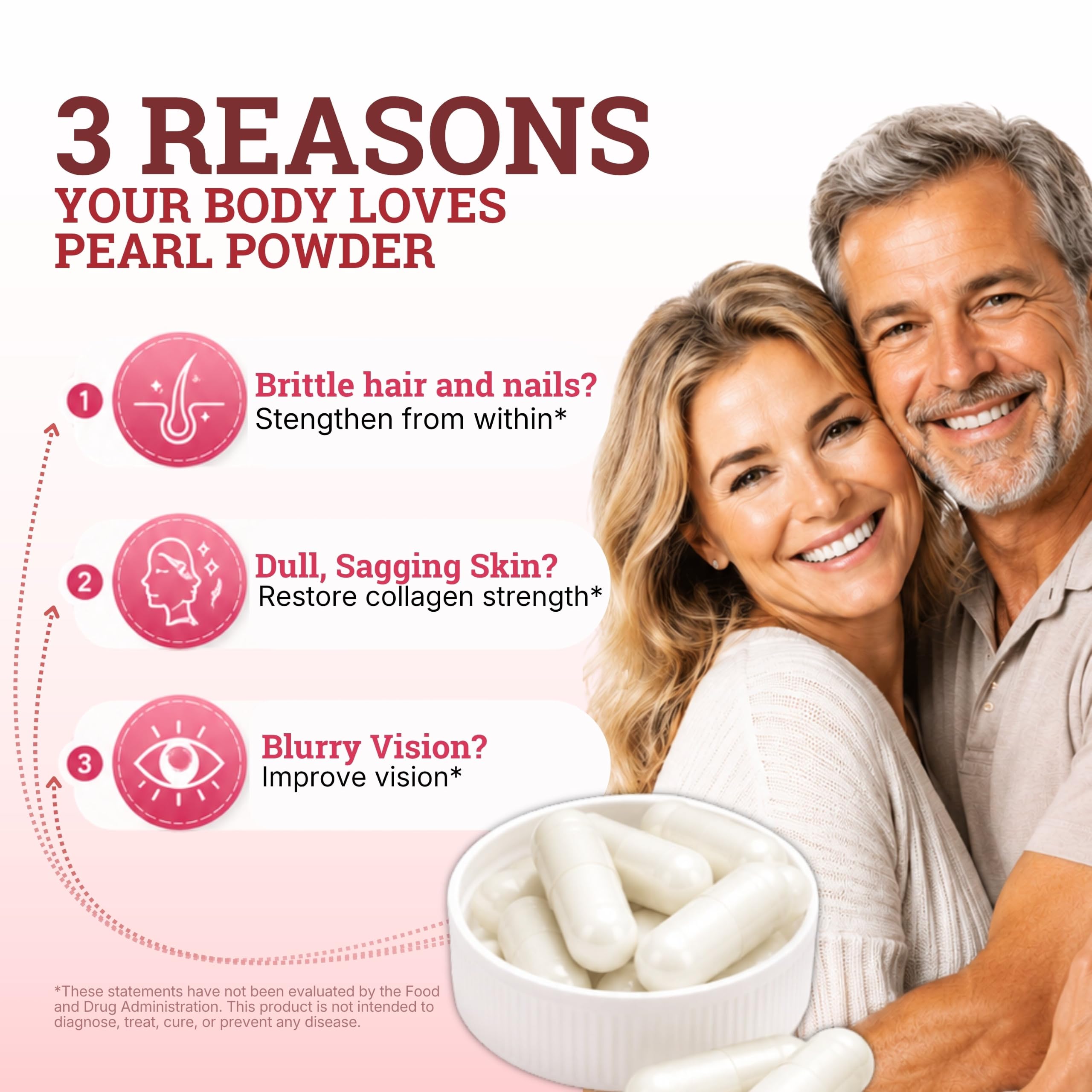 Nourishing Nutrients cápsula abierta con contenido visible y beneficios