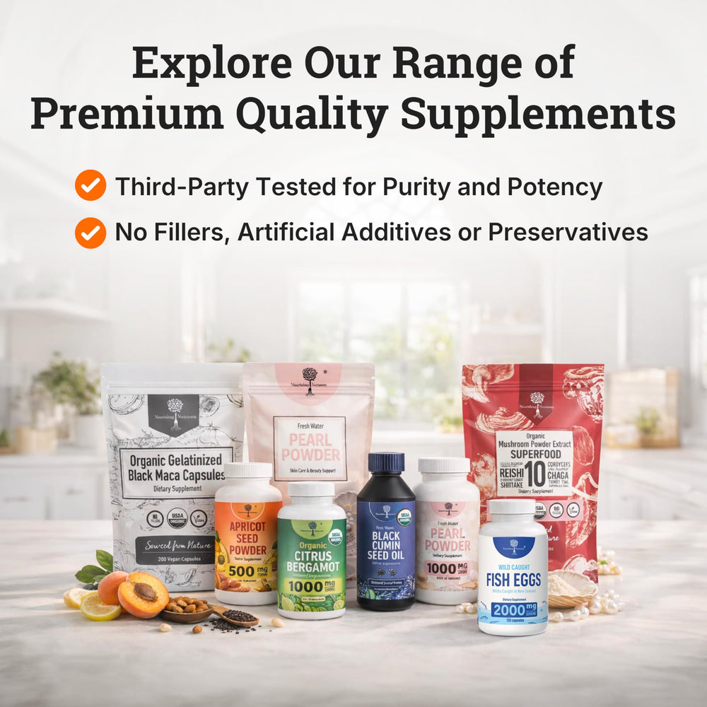Nourishing Nutrients producto en escena de estilo de vida, uso diario práctico