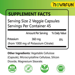 Novafun cápsula en primer plano que destaca fácil absorción