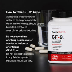 Novex Biotech GF9 Core en uso junto a equipo de entrenamiento para recuperación
