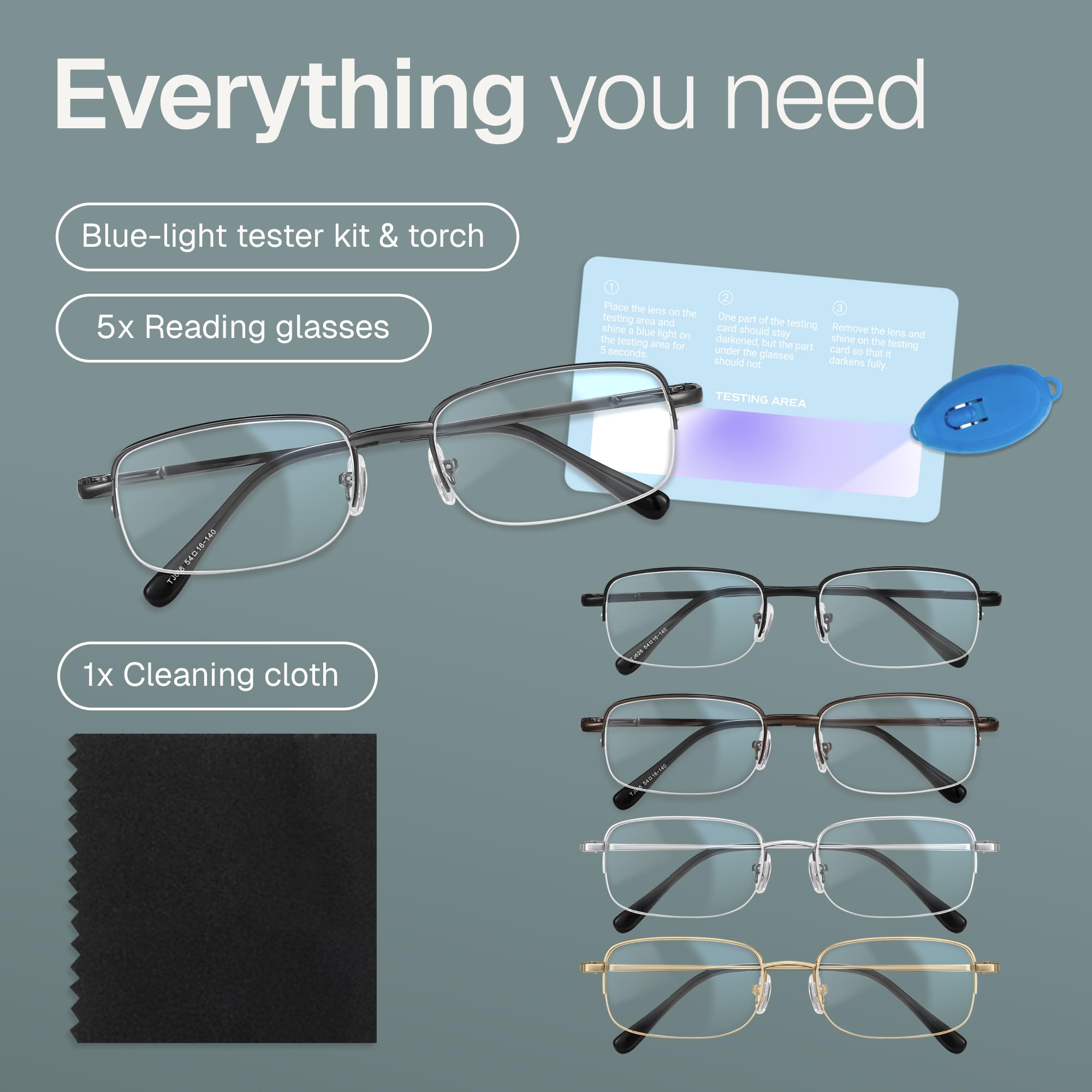 NOVIVON gafas en uso leyendo en portátil, protege contra fatiga visual