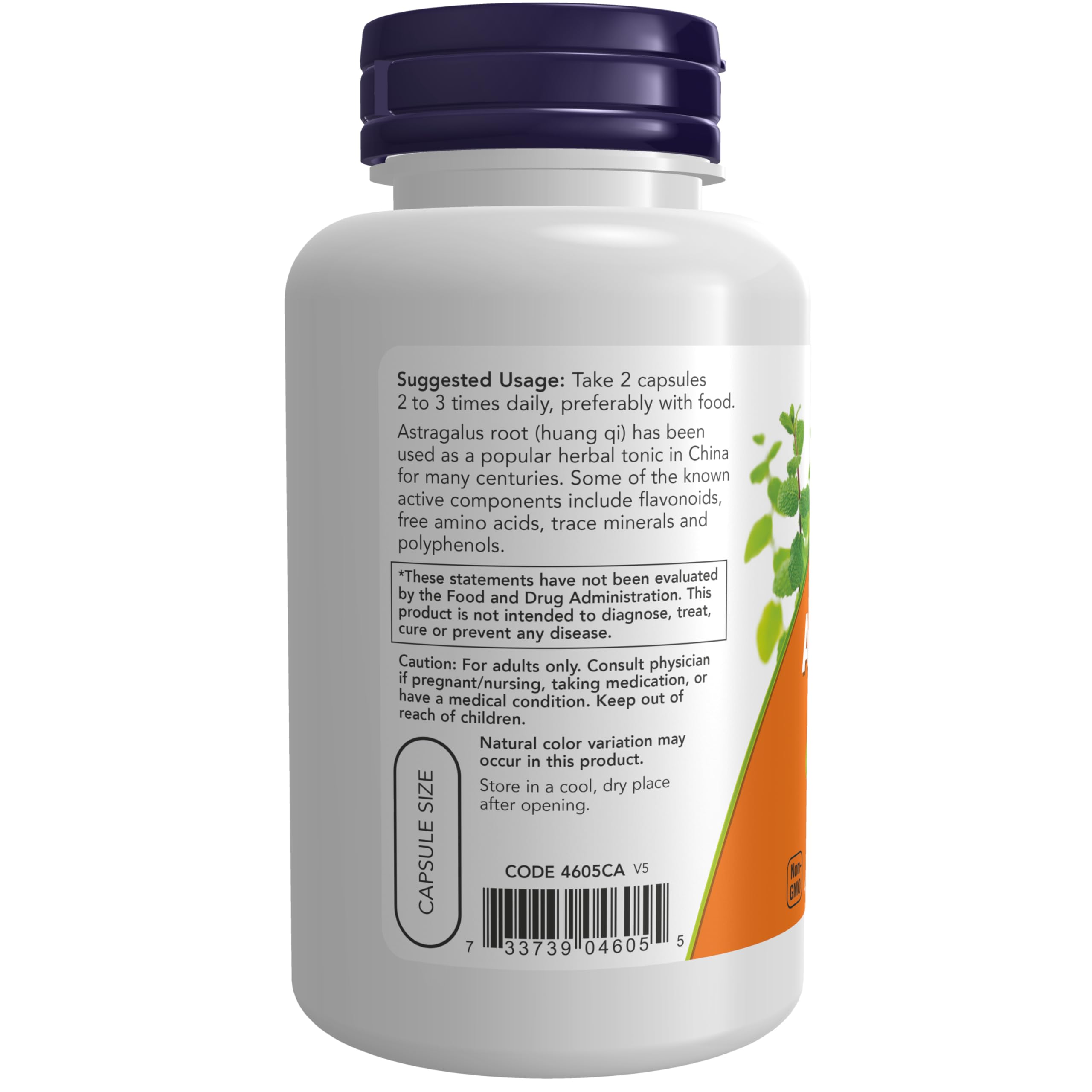 NOW Foods primer plano del polvo de astrágalo evidencia pureza