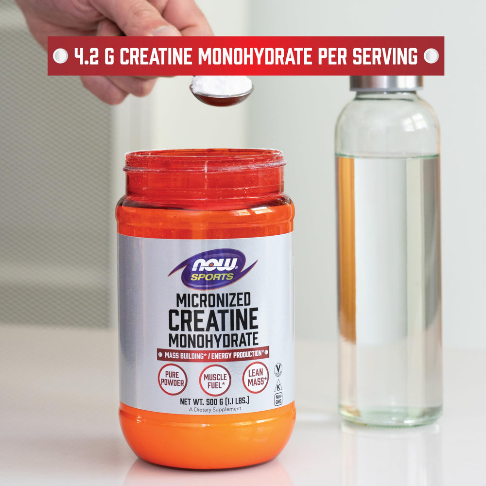 NOW Foods etiqueta con información de pureza y certificación GMP