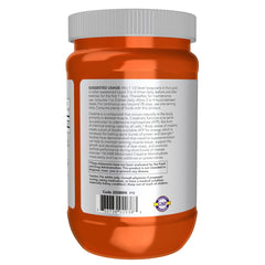 NOW Foods creatina disolviéndose en agua para mezcla sin grumos