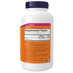 NOW Foods textura de cristales mostrando aspecto fino y soluble