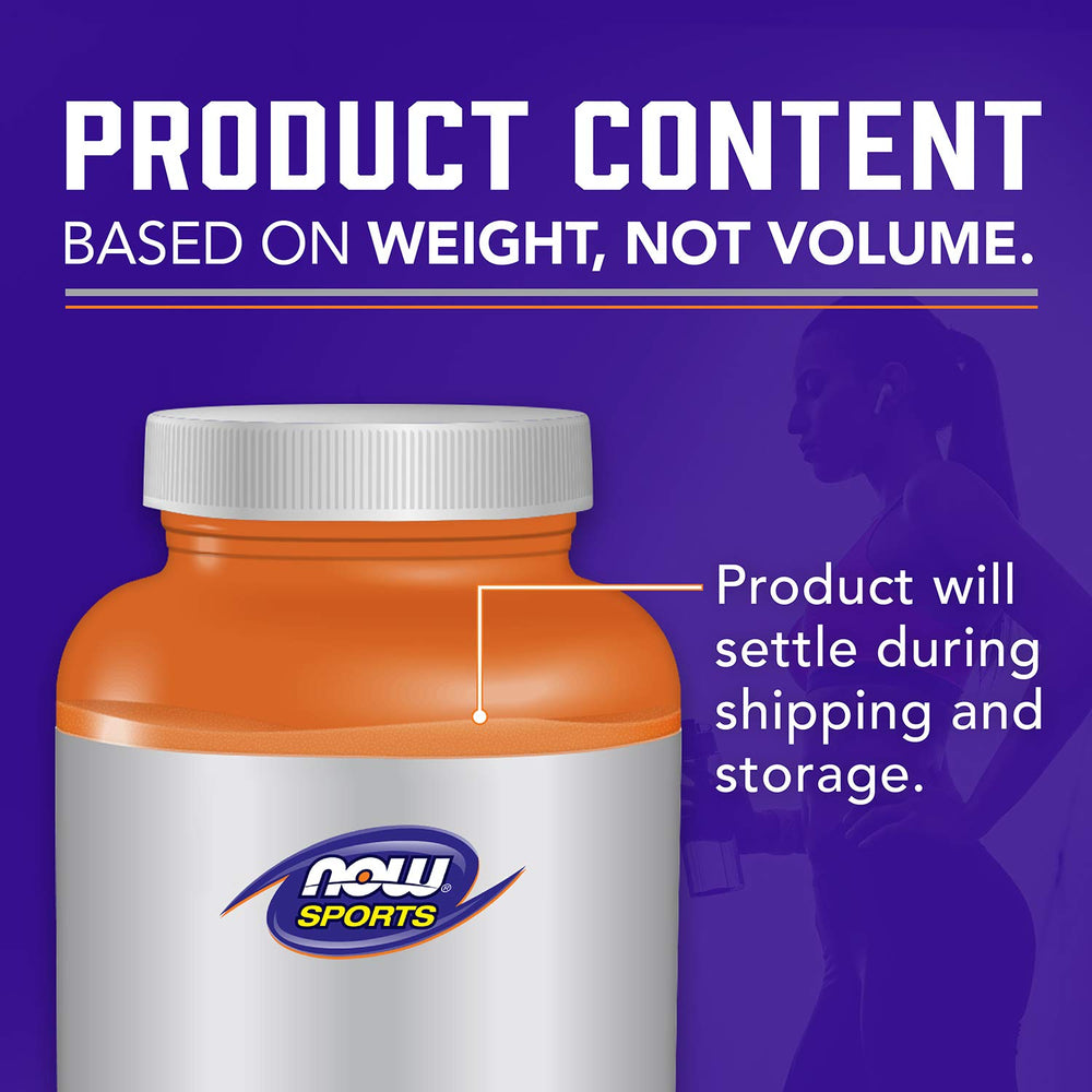 NOW Foods etiqueta nutricional dextrosa, información clara y calidad