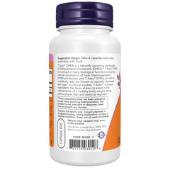 NOW Foods cápsula en primer plano que destaca la pureza del ingrediente