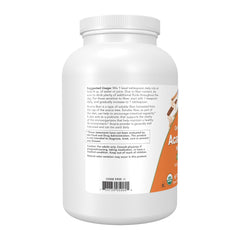 NOW Foods mezcla de acacia en vaso con líquido, disolución rápida y uso práctico