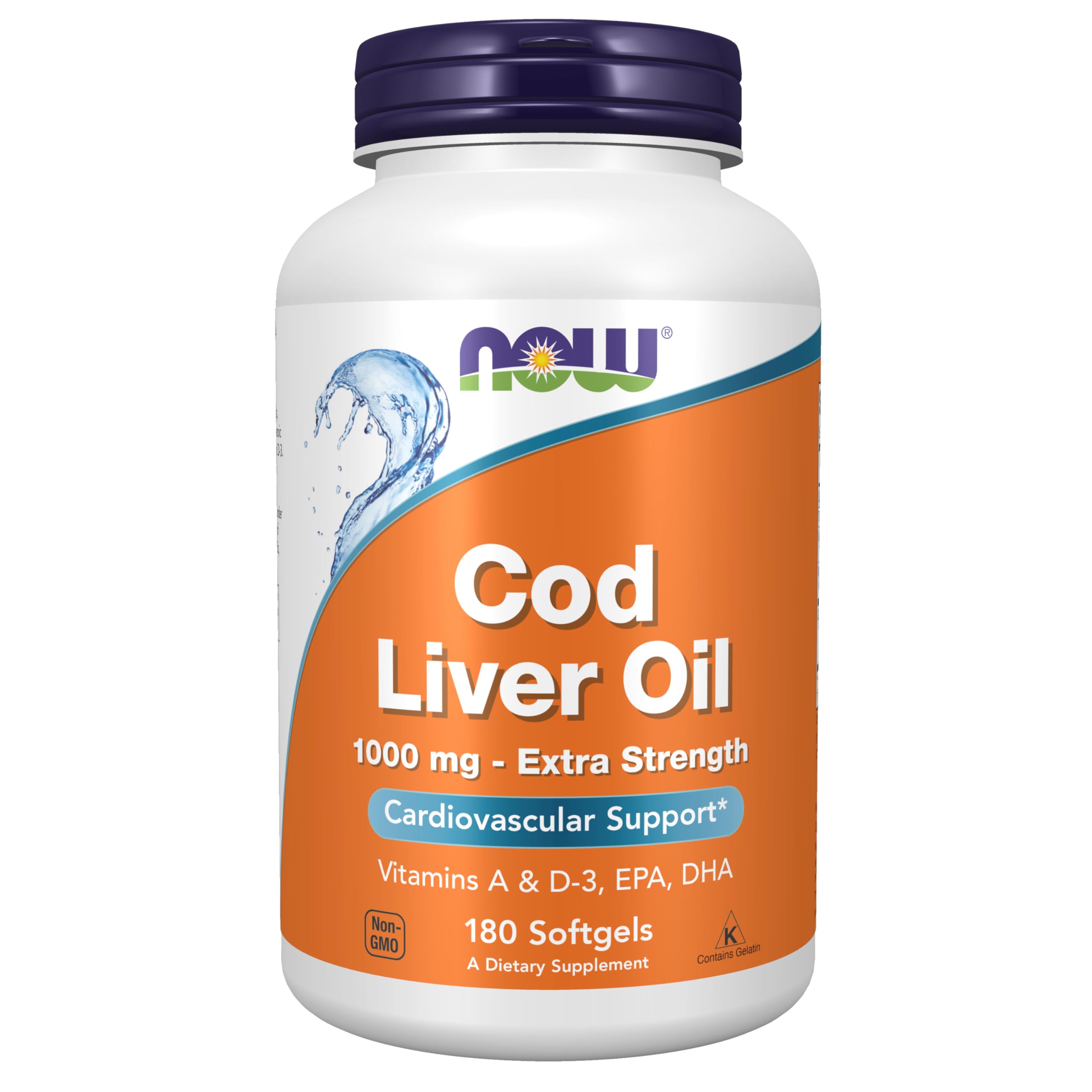 NOW Foods empaque frontal claro mostrando beneficios y cantidad