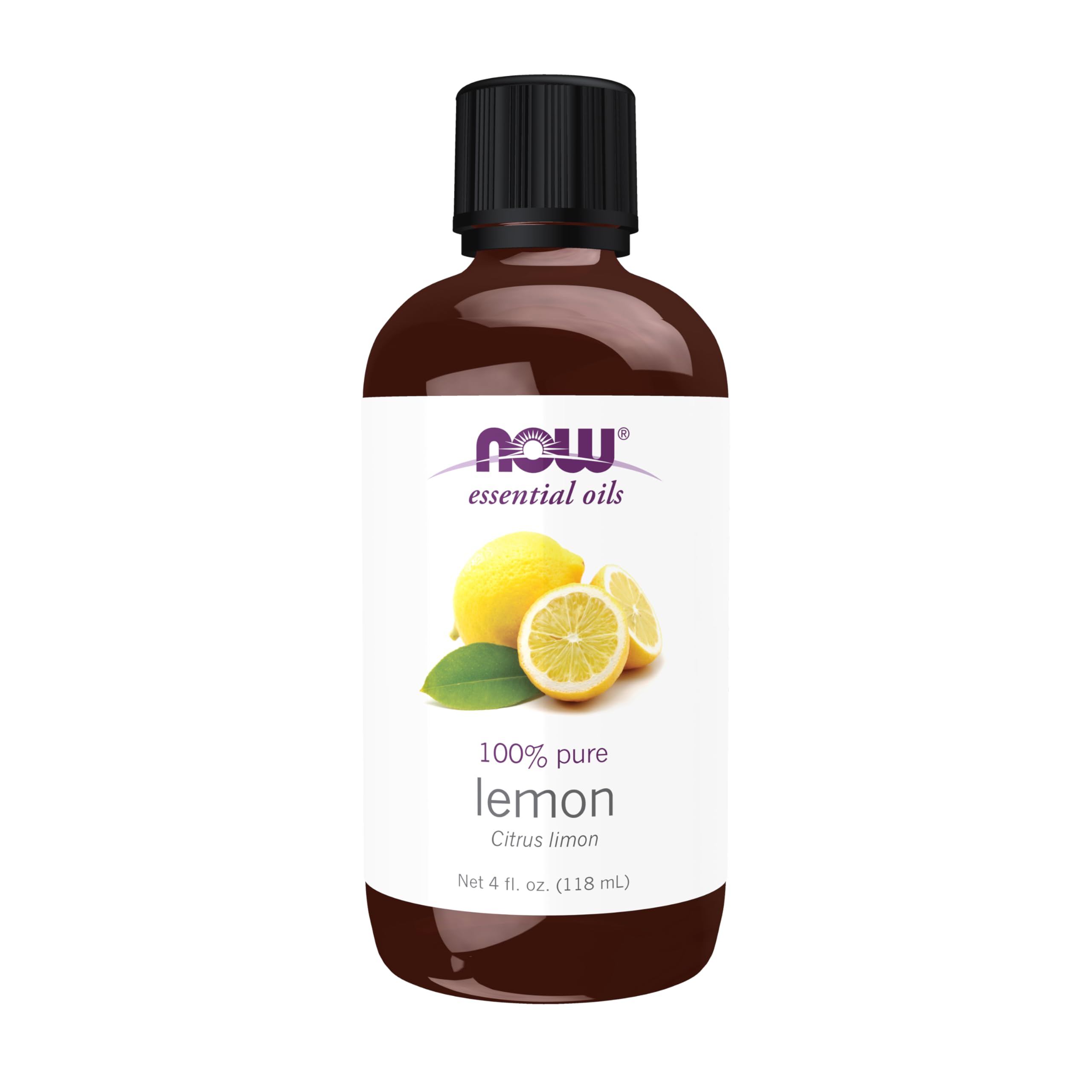 NOW Foods envase frontal 118 ml mostrando diseño y capacidad beneficiosa