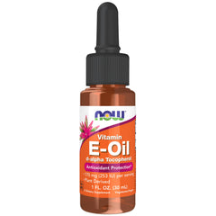 NOW Foods botella frente con etiqueta visible y concentración alta