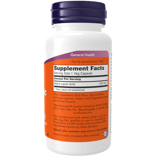 NOW Foods primer plano de cápsulas para apreciar textura y forma, calidad visible