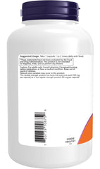 NOW Foods etiqueta con ingredientes y beneficios complementarios claros