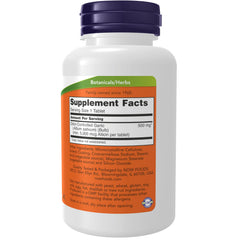 NOW Foods primer plano de tableta entérica, detalle del recubrimiento protector