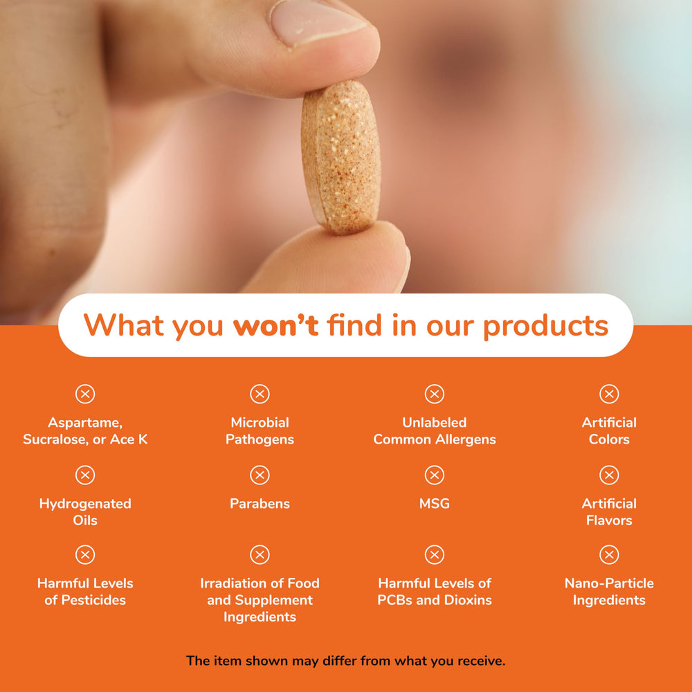 NOW Foods embalaje con sello GMP resalta control de calidad y seguridad