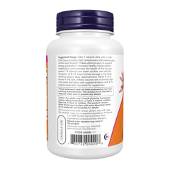 NOW Foods frasco abierto con cápsulas listas para uso, fácil suplementación