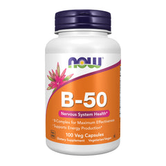 NOW Foods envase frontal del producto con diseño claro y beneficio energético