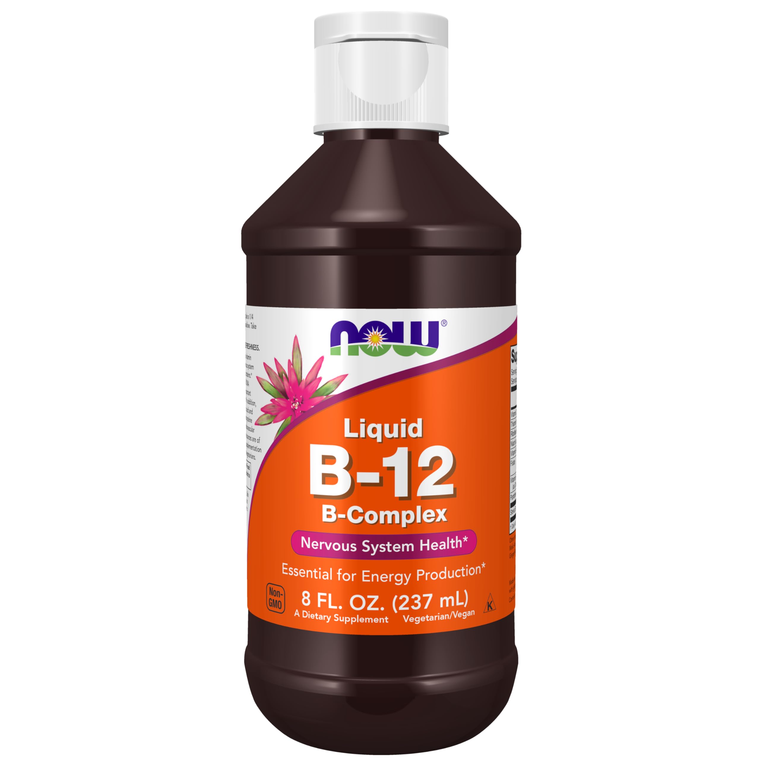NOW Foods botella frontal mostrando etiqueta clara y beneficios