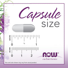 NOW Foods etiqueta con información de ingredientes y certificación GMP