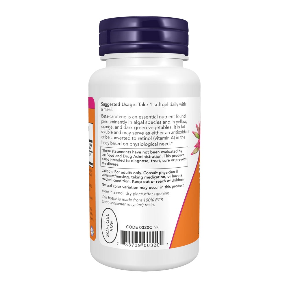 NOW Foods cápsula en mano para comparar tamaño y facilidad de toma