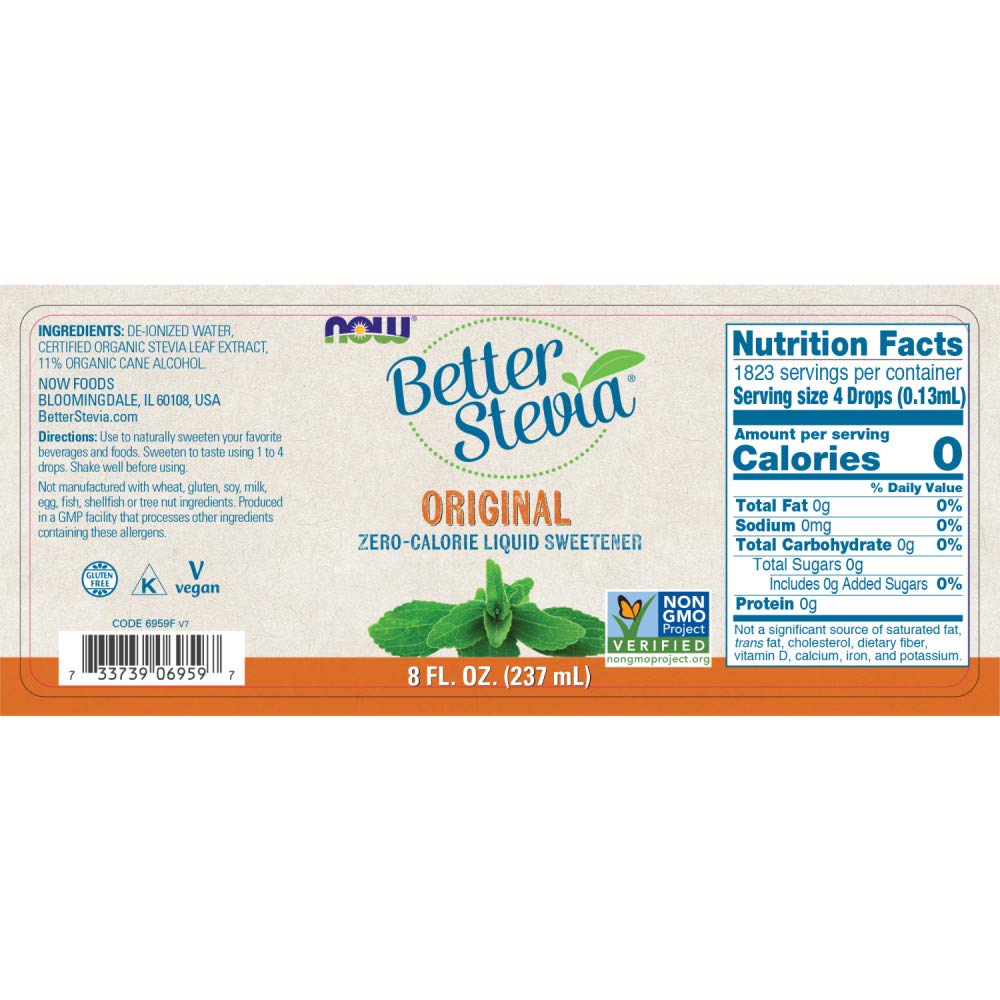NOW Foods primer plano del gotero mostrando control de dosificación preciso