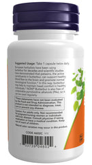 Persona tomando NOW Foods Butterbur en contexto de rutina saludable