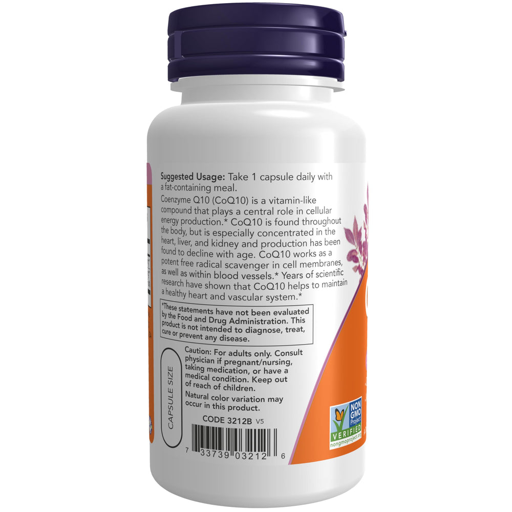 NOW Foods cápsulas en mano para comparar tamaño y dosificación fácil