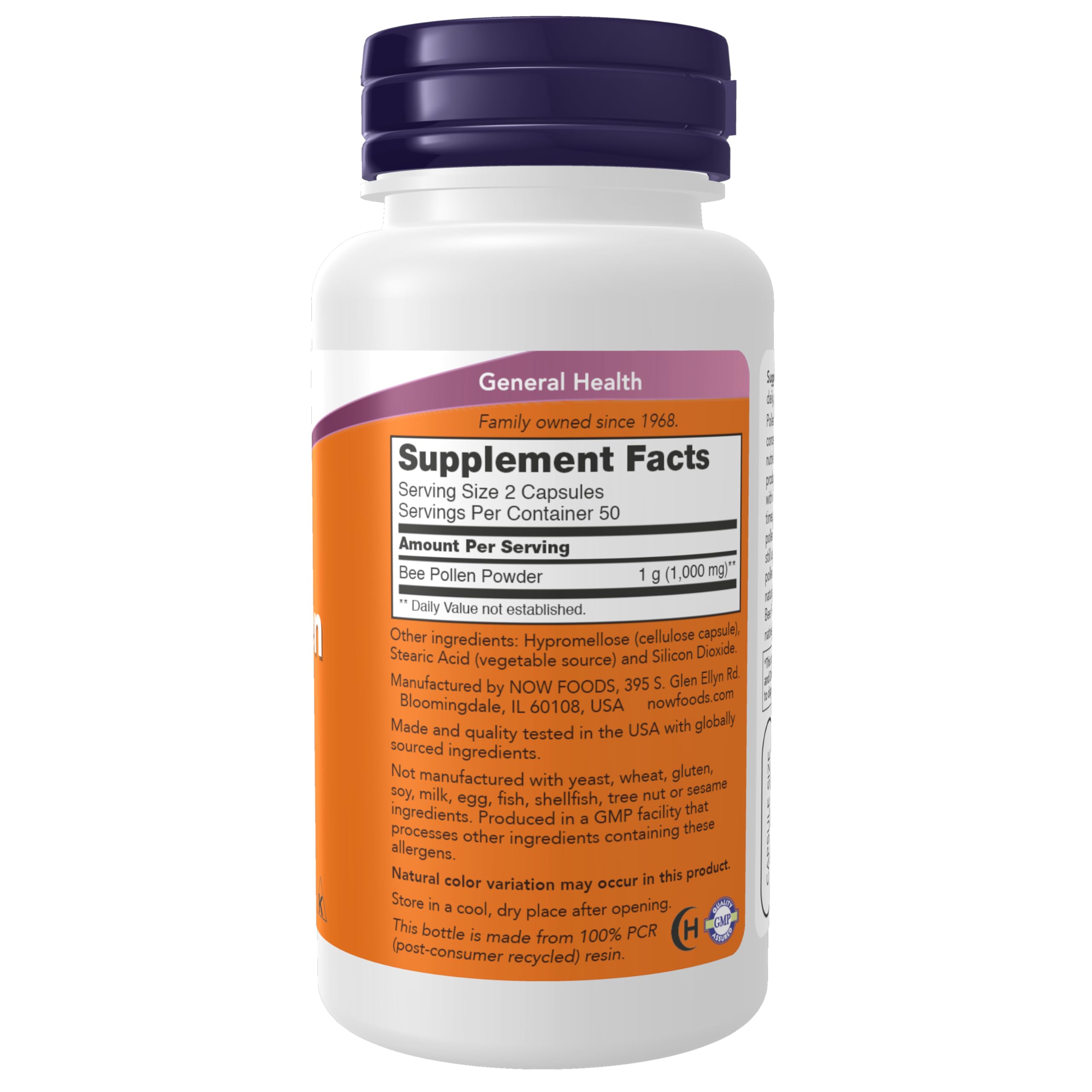 Now Foods cápsulas en mano para ilustrar formato portátil y dosificación práctica