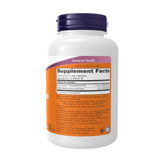 NOW Foods primer plano de cápsulas vegetales, textura uniforme y fácil ingestión