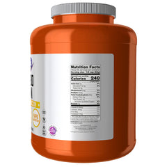 NOW Foods detalle del polvo fino y seco fácil disolver beneficios