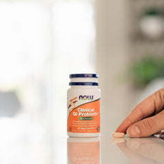 NOW Foods producto en uso junto a desayuno saludable, integración en rutina diaria