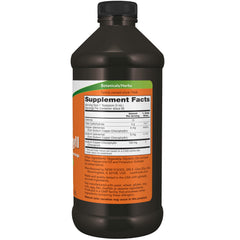 NOW Foods primer plano del líquido verde para apreciar textura concentrada