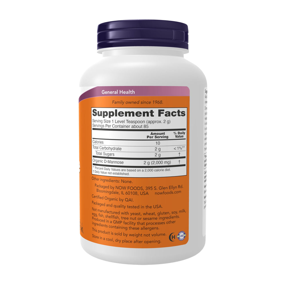 NOW Foods etiqueta y cierre hermético que garantiza calidad