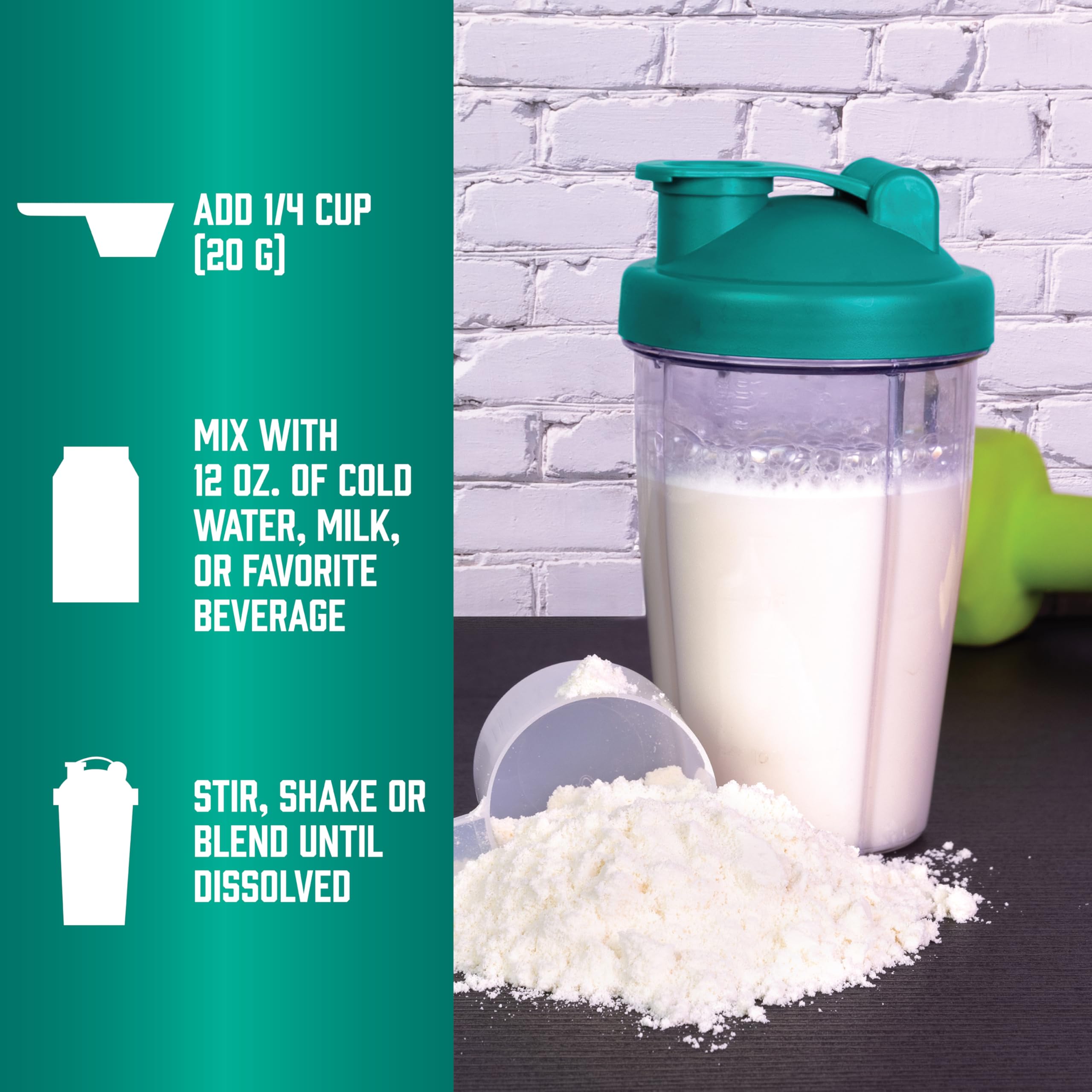 Etiqueta nutricional de NOW Foods Egg White Protein, información de ingredientes