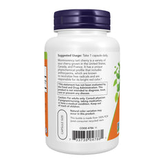 NOW Foods etiqueta nutricional y certificación GMP para verificar calidad del producto