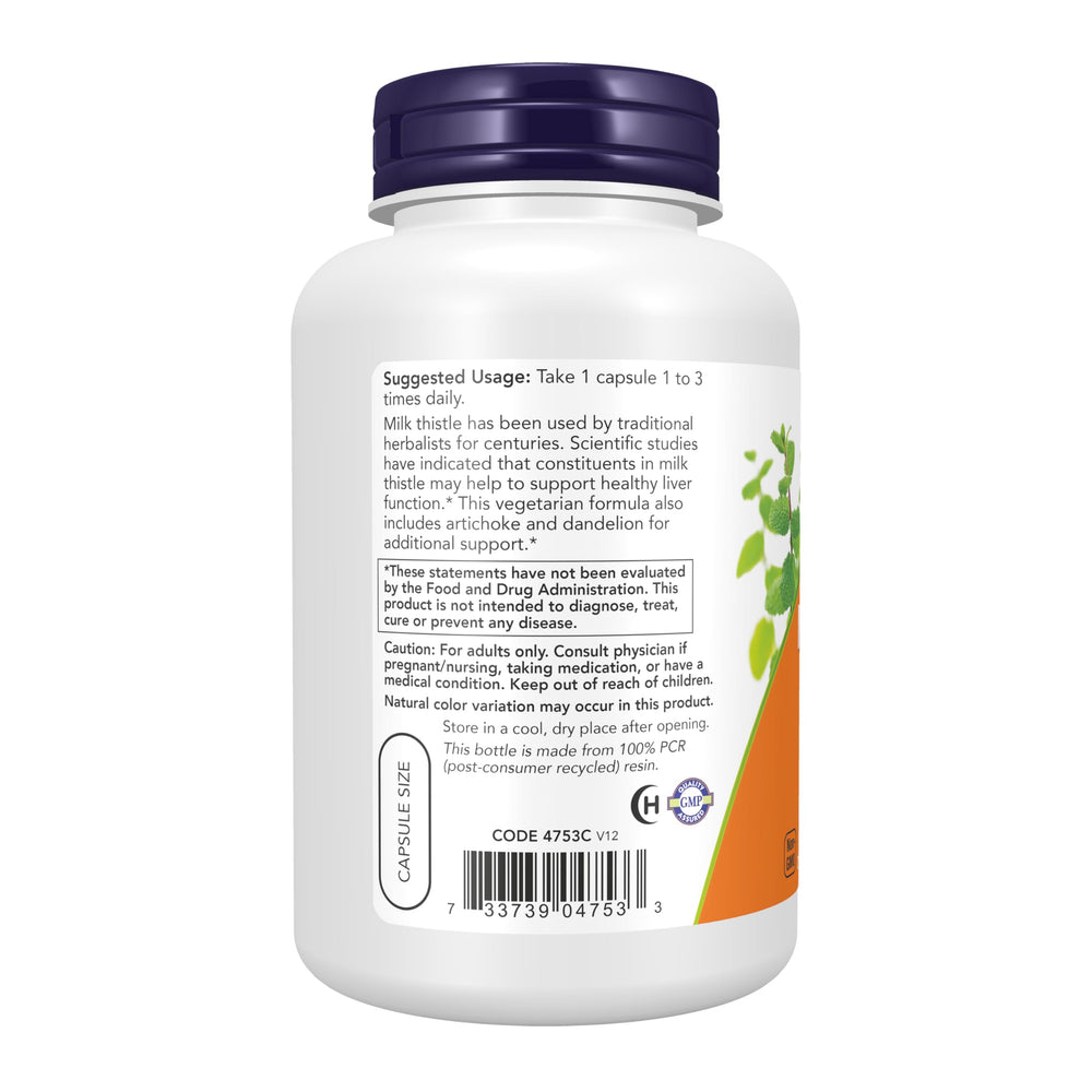 NOW Foods etiqueta nutricional y certificaciones para confianza