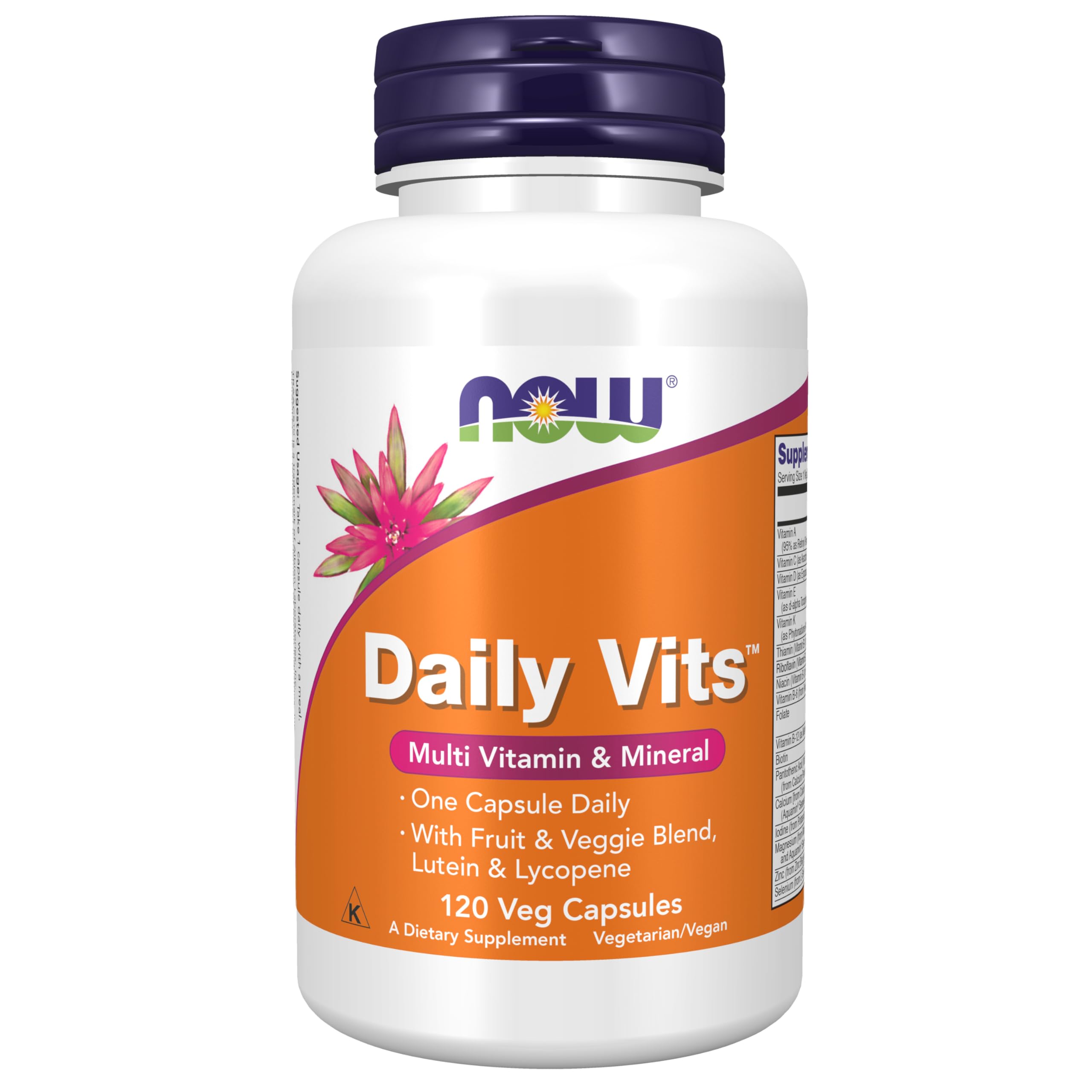 NOW Foods frasco delante mostrando etiqueta clara y beneficios