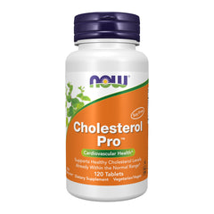 NOW Foods frente del envase mostrando el producto y beneficios para la salud cardiovascular