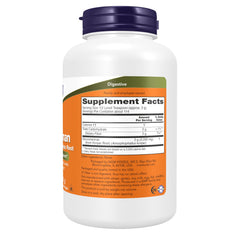 Polvo de glucomannan de NOW Foods en primer plano mostrando textura fina y pura