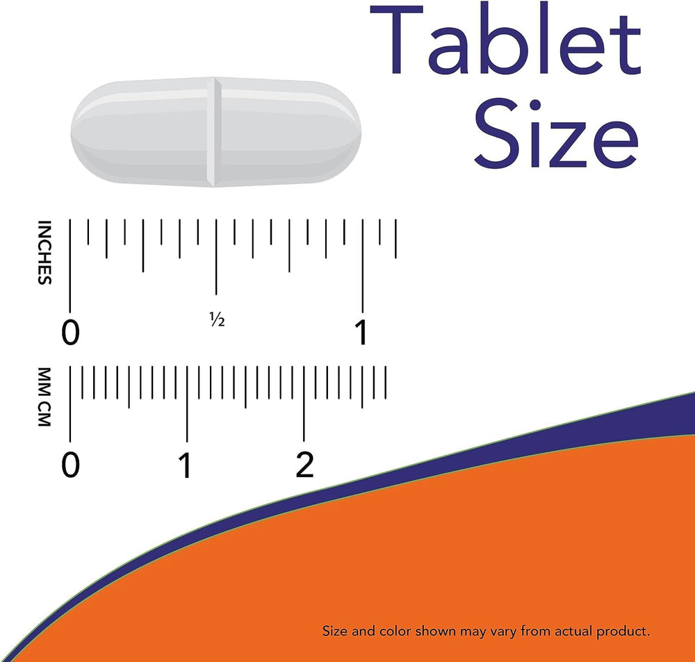 Primer plano de la textura de la tableta NOW Foods, fácil ingestión