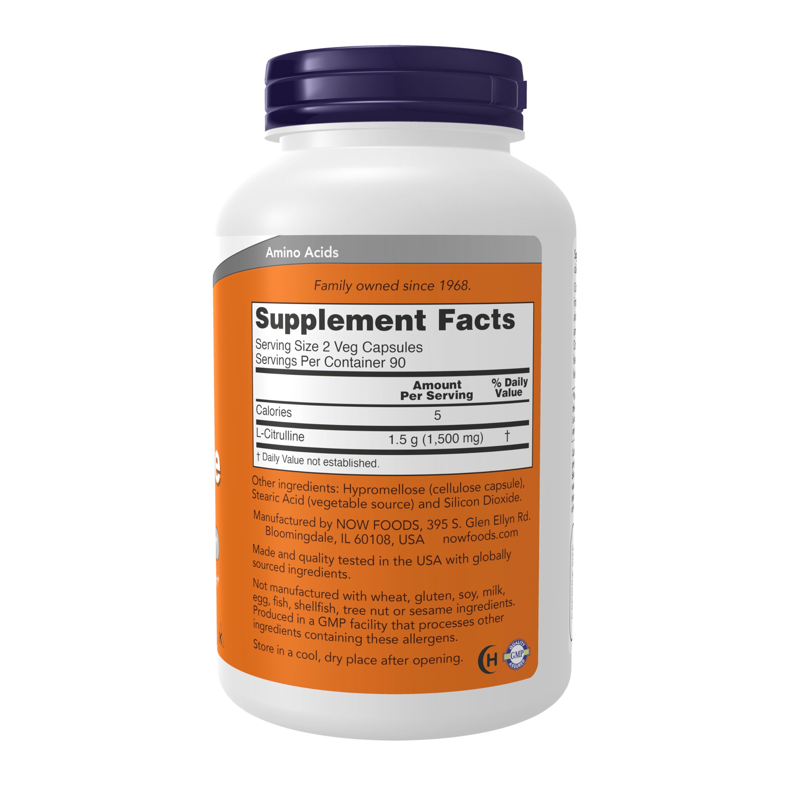 Now Foods primer plano de cápsulas veganas, textura uniforme y fácil ingestión