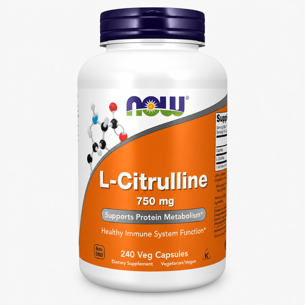 NOW Foods frasco frontal y beneficios claros