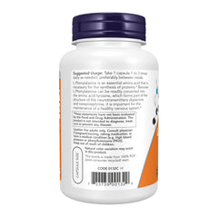 NOW Foods primer plano del polvo dentro de cápsula señalando pureza