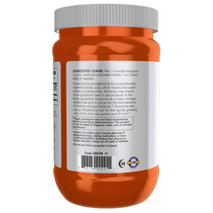 NOW Foods L-Glutamine mezclado en batido postentreno, apoyo a la recuperación muscular
