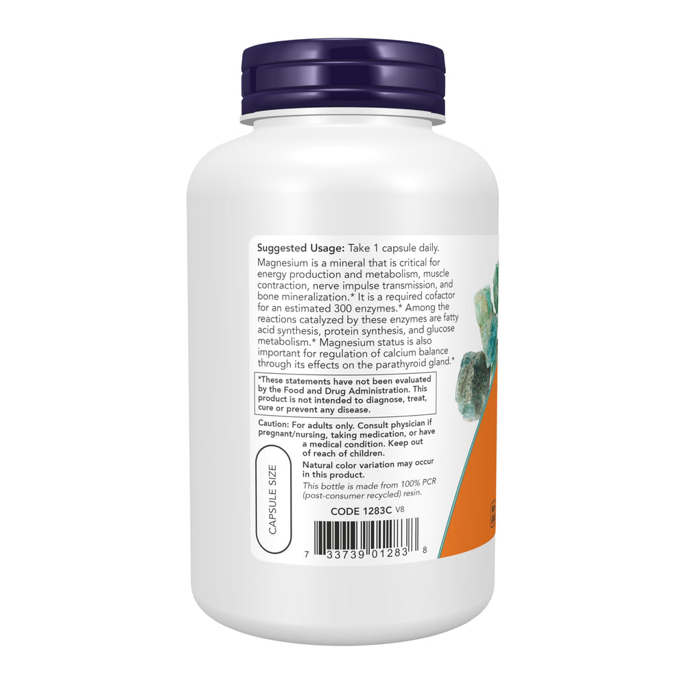 NOW Foods cápsulas veganas en primer plano textura suave y pureza