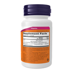 NOW Foods detalle de trozos masticables para visualizar forma y fácil consumo